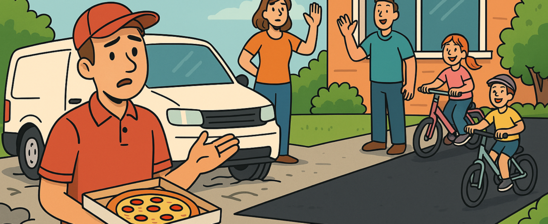 The Great Driveway Upgrade: A Sticky Summer Adventure