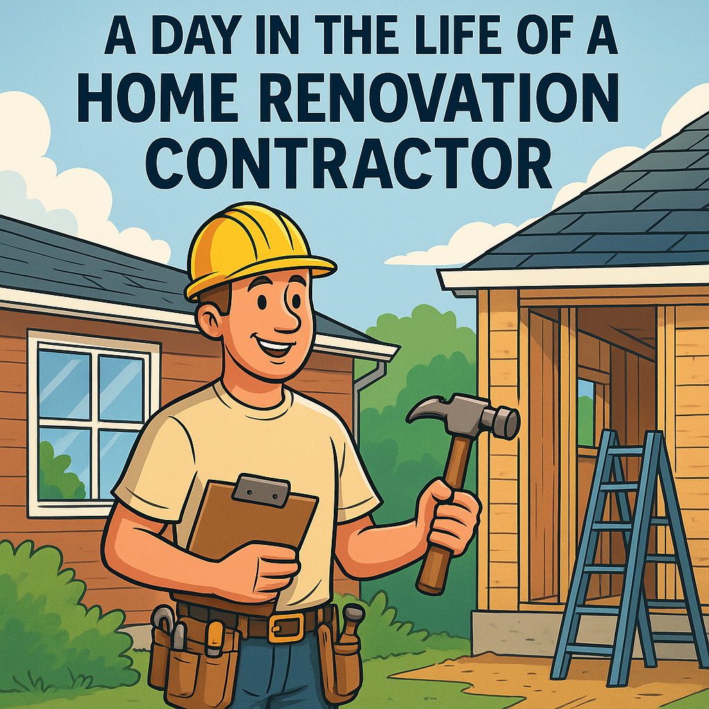 A Day in the Life of a Home Renovation Contractor