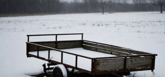 The Winter My Old Utility Trailer Finally Gave Up on Me