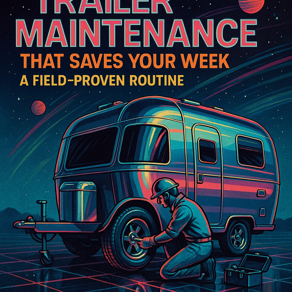 Trailer Maintenance That Saves Your Week: A Field-Proven Routine