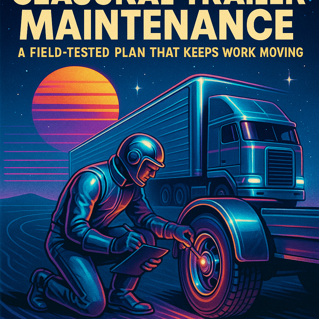 Seasonal Trailer Maintenance: A Field-Tested Plan That Keeps Work Moving