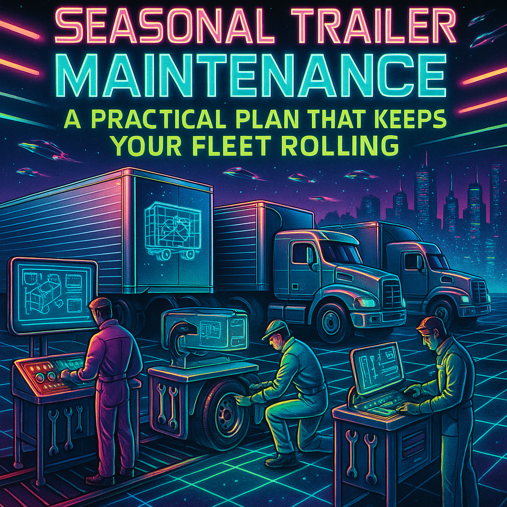 Seasonal Trailer Maintenance: A Practical Plan That Keeps Your Fleet Rolling