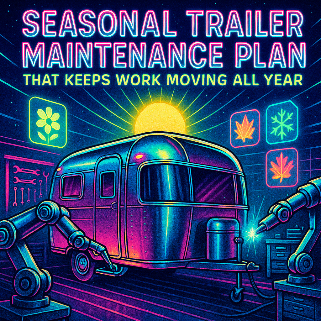 Seasonal Trailer Maintenance Plan That Keeps Work Moving All Year