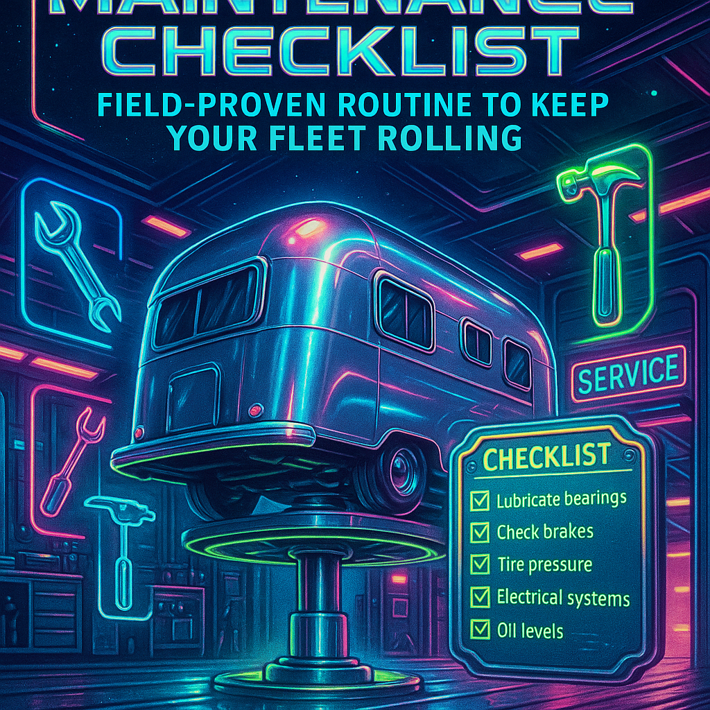 Trailer Maintenance Checklist: Field-Proven Routine to Keep Your Fleet Rolling
