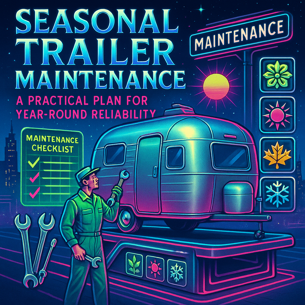 Seasonal Trailer Maintenance: A Practical Plan for Year-Round Reliability