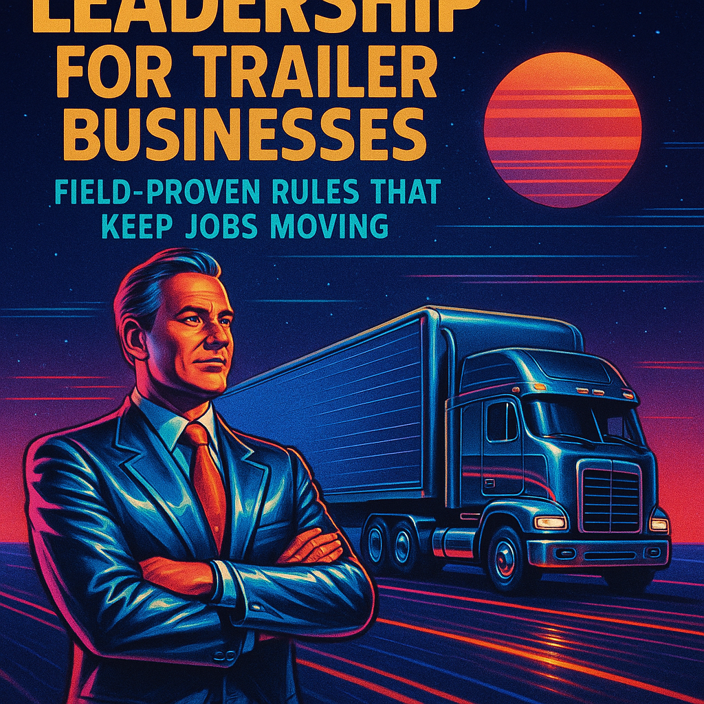 Leadership for Trailer Businesses: Field-Proven Rules That Keep Jobs Moving