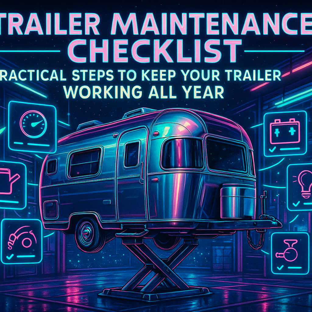 Trailer Maintenance Checklist: Practical Steps to Keep Your Trailer Working All Year
