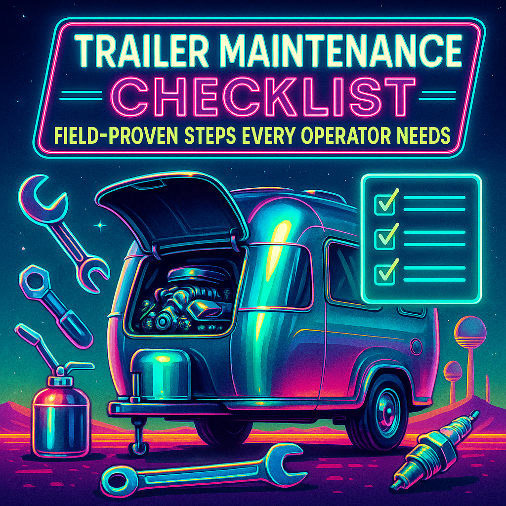 Trailer Maintenance Checklist: Field-Proven Steps Every Operator Needs