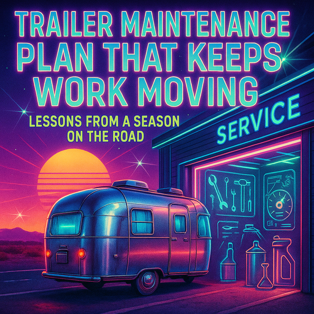 Trailer Maintenance Plan That Keeps Work Moving: Lessons from a Season on the Road